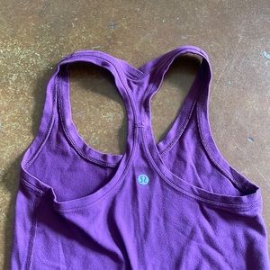 Lululemon Purple Racerback Tank Top 2